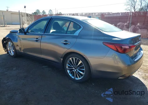 2021 Infiniti Q50 Luxe из США, поврежденный, VIN JN1EV7BP4MM704102
